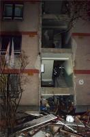 Gázrobbanás egy szolnoki társasházi lakásban